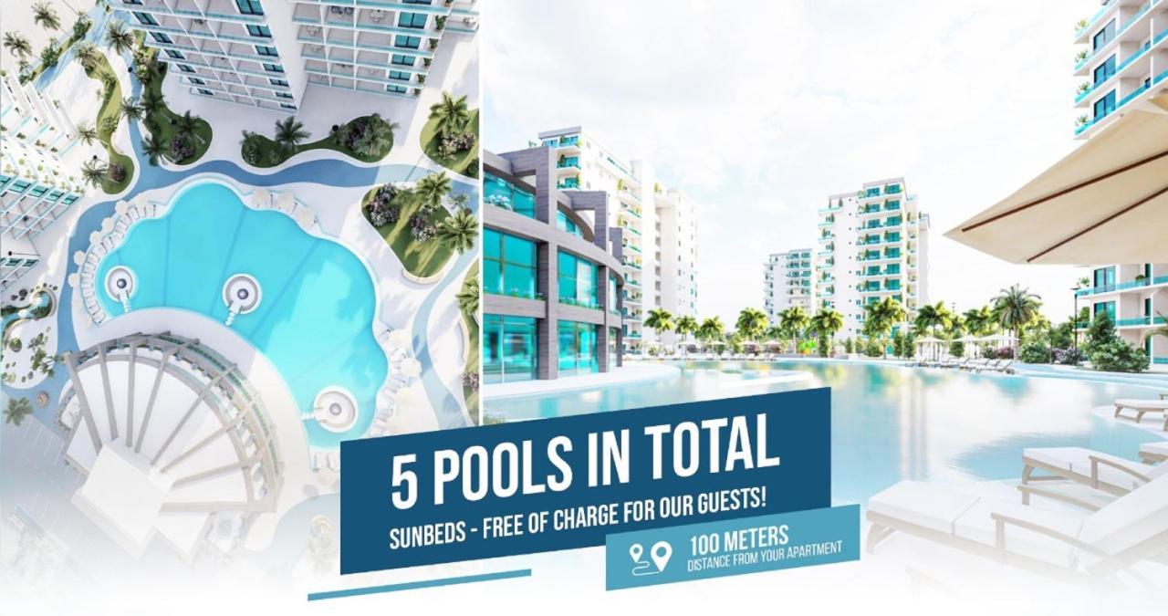 Sophia Pool Apartments In Caesar Blue Resort, Fixed Lunch Till 3Pm, Gym, Swimming Pools, Sauna, Hammam, Kids' Club Available Perivolia tou Trikomou Esterno foto